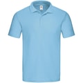 Heren Poloshirt Original Fruit of the Loom 63-050-0 sky blue